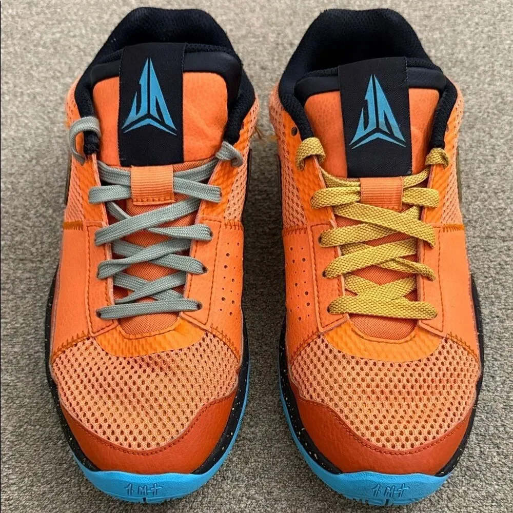 Nike Ja 1 Morant Kids GS Size 6Y Bright Mandarin Optic Yellow Black Blue
